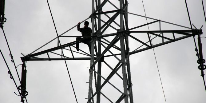 Yüksek Gerilim Hattında 4 Saat Süren İntihar Girişimi