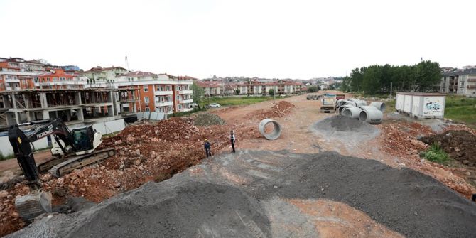 Yavuz Selim Caddesinde Altyapı Çalışmaları Sürüyor