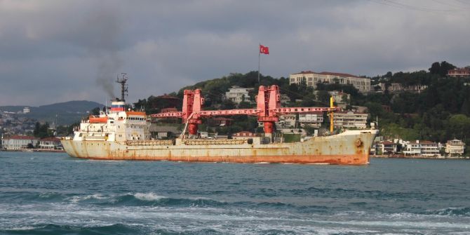 Rus Askeri Kargo Gemisi İstanbul Boğazı’ndan Geçti