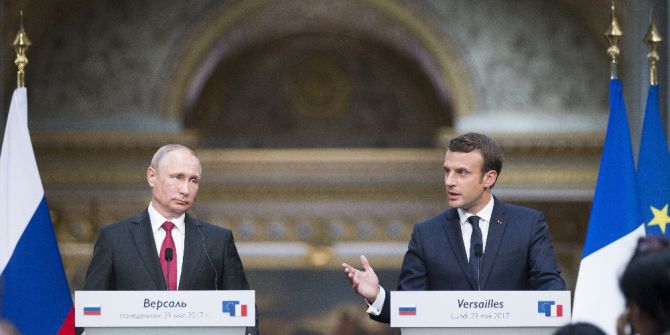Macron İle Putin Görüştü