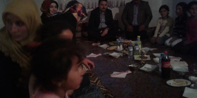 Vali Işın, Deniz Ailesi İle İftar Açtı