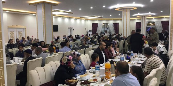 Protokol Üyeleri Şehit Aileleri Ve Gazilerle İftarda Buluştu