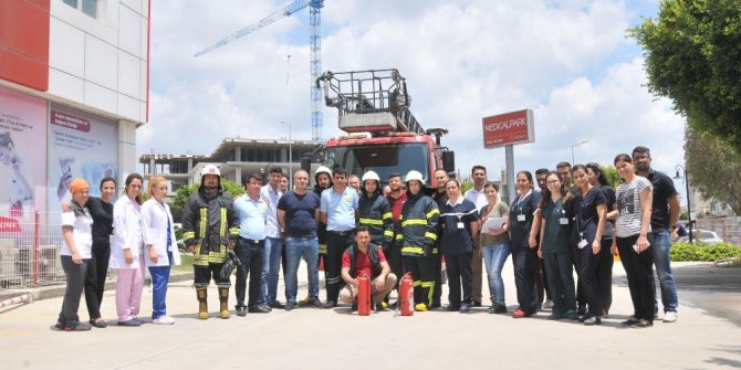 Hastanede Tatbikat Heyecanı