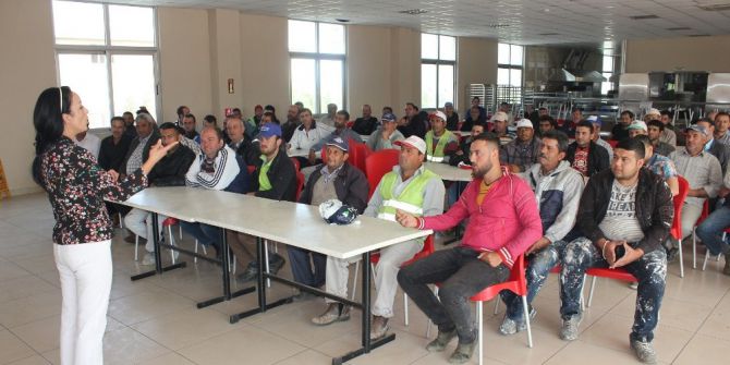 Belediye Personeline İş Sağlığı Eğitimi