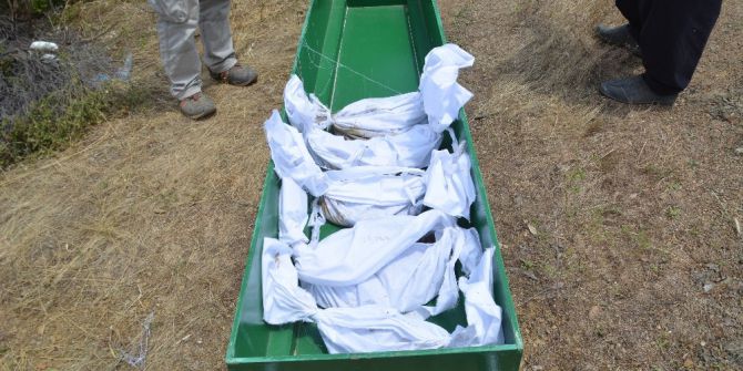 Antalya’da Baraj Altında Kalacak 30 Mezar Nakledildi