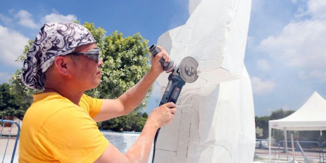 Çinli Heykeltıraştan 15 Temmuz Anısına "İnanıyorum" Heykeli