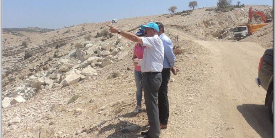 Kilis’te Yol Çalışmaları Sürüyor