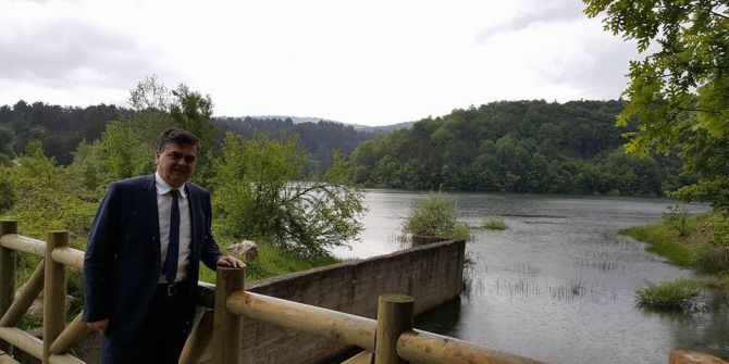 Başkan Yalçın Küçükelmalı Tabiat Parkı’nda