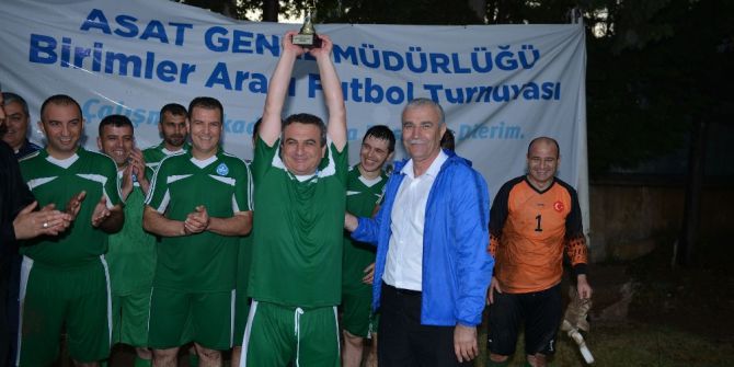 Asat Birimler Arası Futbol Turnuvası Sona Erdi