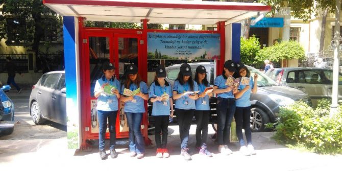 Minik Zabıtalardan Kitap Okuyun Çağrısı