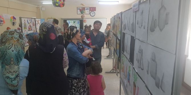 Kulalı Öğrencilerin Eserleri Görücüye Çıktı