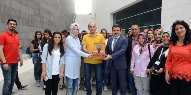 Iğdırlı Öğrencilerden Alan Başkanı Kaşdemir’e Ziyaret