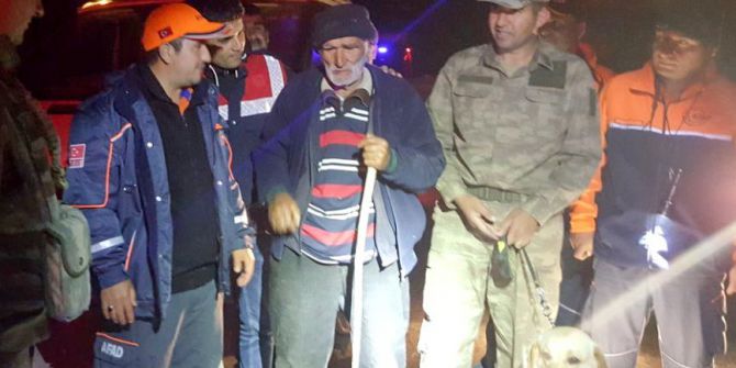 Gümüşhane’de Kaybolan Yaşlı Adam 4 Saat Sonra Bulundu