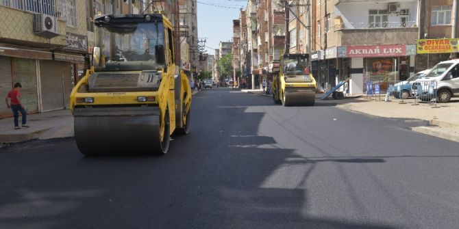 Nükhet Coşkun Caddesi Asfaltlandı
