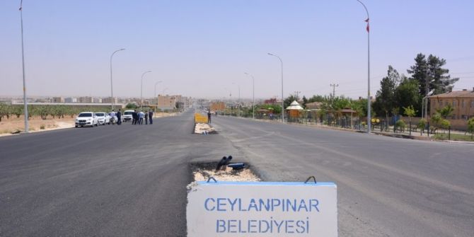 Ceylanpınar’ın Dört Bir Yanına Asfalt Serimi Yapıldı