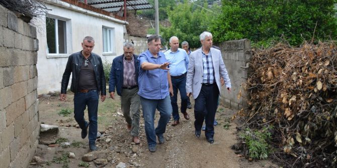 Bağarası’nda Taşkının Yaraları Sarılıyor