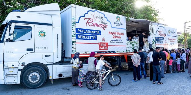 Büyükşehir Belediyesi Gezici Aşevi Her Gün Bir Mahallede