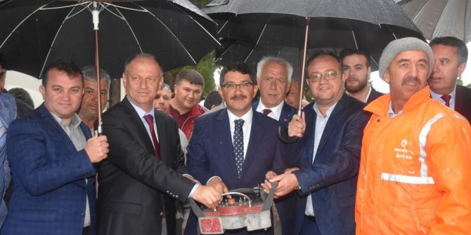 Hacıhaliller Çok Amaçlı Salonun Temeli Atıldı