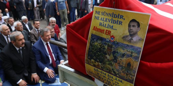 Ülkücü Hareketin Sembol İsmi Ahmet Er Son Yolculuğuna Uğurlandı
