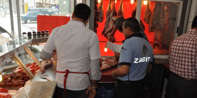 Nazilli’de Zabıta Ve Sağlık Birimleri Kasapları Denetliyor
