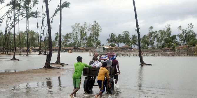 Bangladeş’te Kasırga Sonucu 5 Kişi Öldü