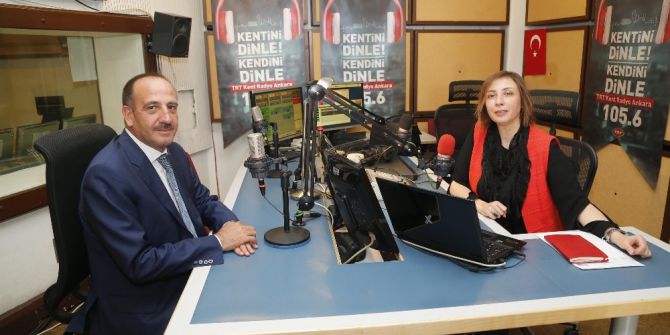 Başkan Duruay, “Trt Kent Radyo Ankara”nın Konuğu Oldu