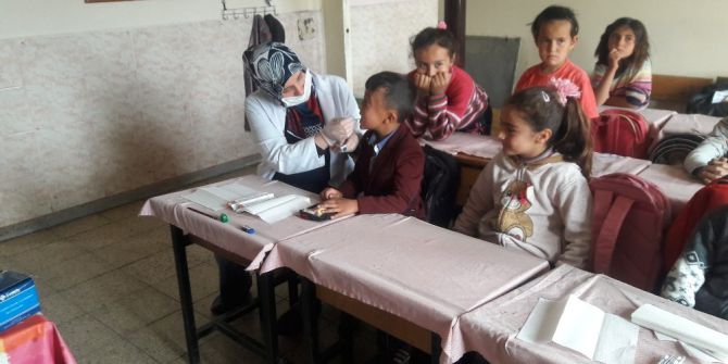 Sungurlu’da Okullarda Sağlığı Taraması Yapıldı