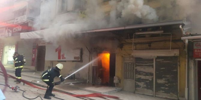 İftar Vakti Korkutan Yangın