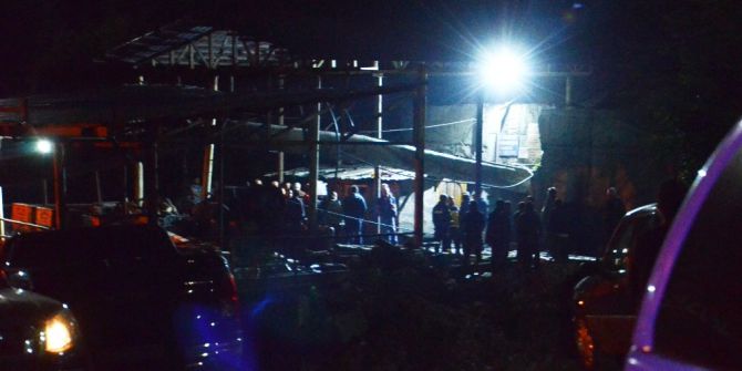 Zonguldak’ta Maden Ocağında Göçük