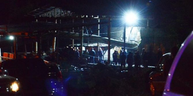 Madende Göçük Altında Kalan İşçileri Kurtarma Çalışmaları Sürüyor