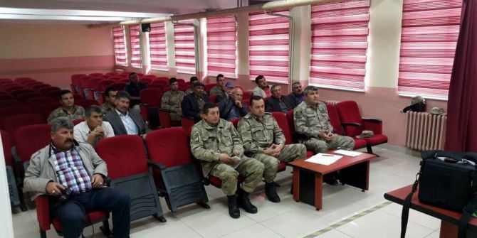 Sivas’ta Jandarmaya Avcılık Eğitimi Verildi