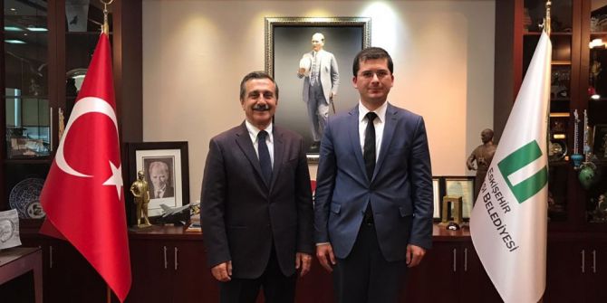 Kaymakam Özbay’dan Başkan Ataç’a Ziyaret