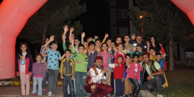 Çocuklar Ramazan Eğlencesi İle Coştu