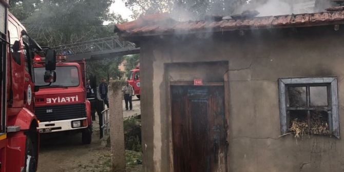 Tekirdağ’da Balya Yangını