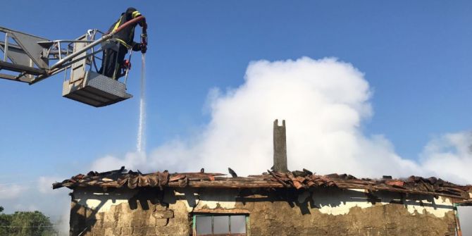 Metruk Binada Yangın