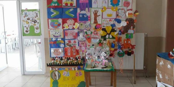 Öğrencilerin Yıl Sonu Resim Sergisi