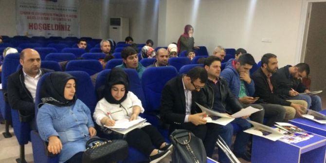 Bingöl’de, Engellilere Proje Yazma Eğitimi