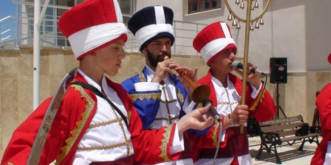 Lise Öğrencileri Mehter Takımı Kurdu