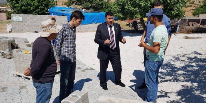 Köylerde Kilit Parke Çalışmaları