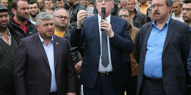 Başkan Kurt, Eylemdeki Cam İşçilerini Ziyaret Etti