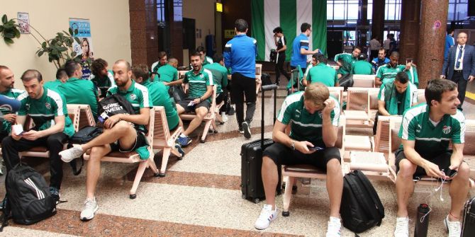 Bursaspor Kafilesi Ordu’ya Gitti