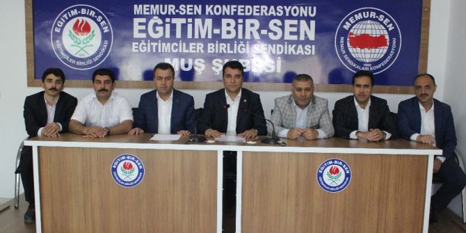 Eğitim-bir-sen Muş’ta Yetkiyi Perçinledi
