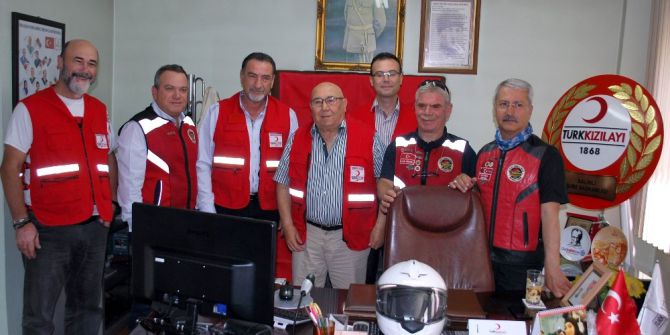Salihlili Motosikletçiler İle Kızılay Arasında İşbirliği