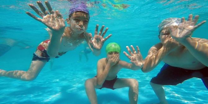 Denizli’de 12 Okula Portatif Yüzme Havuzu