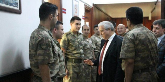 Vali Güvençer Kırkağaç’ta Temaslarda Bulundu