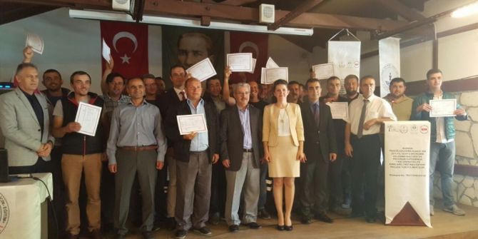 Yeni Operatörler Sertifikalarını Aldı