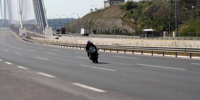 Kenan Sofuoğlu Yavuz Sultan Selim Köprüsü’nde Hız Denemesi Yaptı