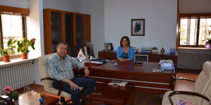 Serdar Akdoğan’dan Vergi Dairesi Müdürü’ne Ziyaret