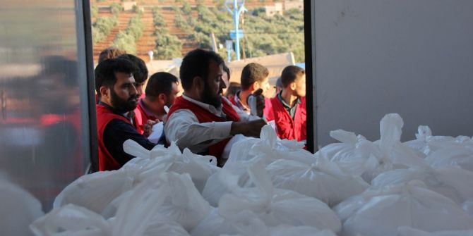 Kızılay’dan Suriye’ye Yardım Eli
