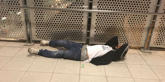 Uyuşturucu Kullanan Gencin İçler Acısı Hali